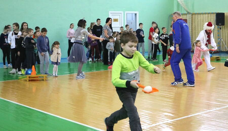 Детский спортивный праздник «Рождественские встречи»