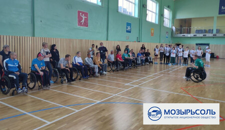 Этап открытого республиканского турнира среди инвалидов-колясочников