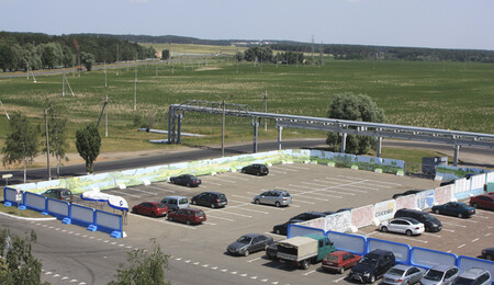 Благоустройство территории завода