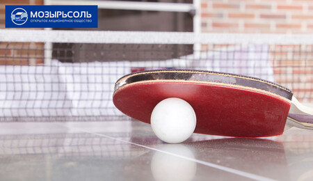 Серебро в соревнованиях по настольному теннису у солевиков